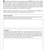 Inspiration for Student Free Writes